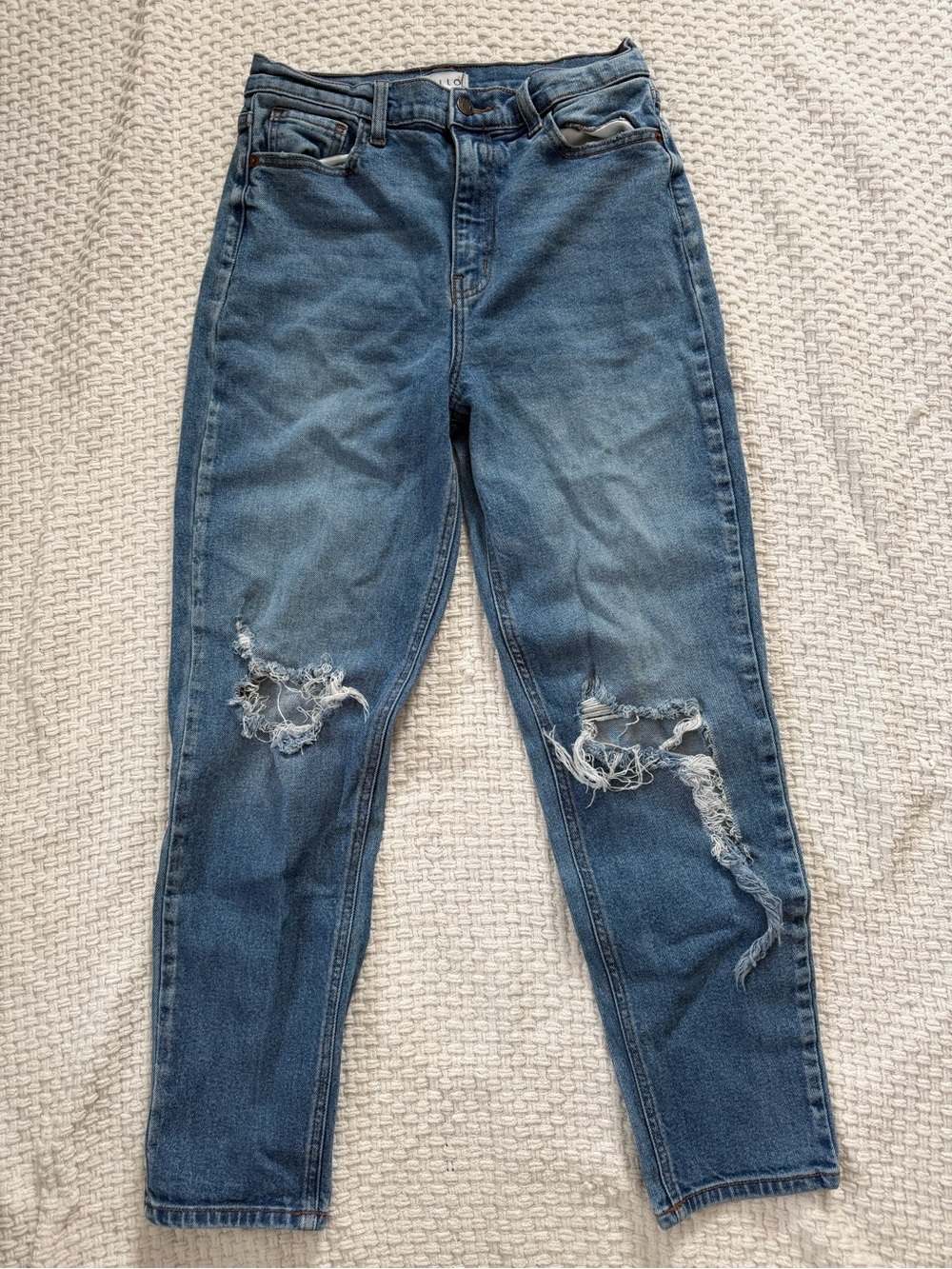 Cello Women's Light Blue High-Rise Jeans